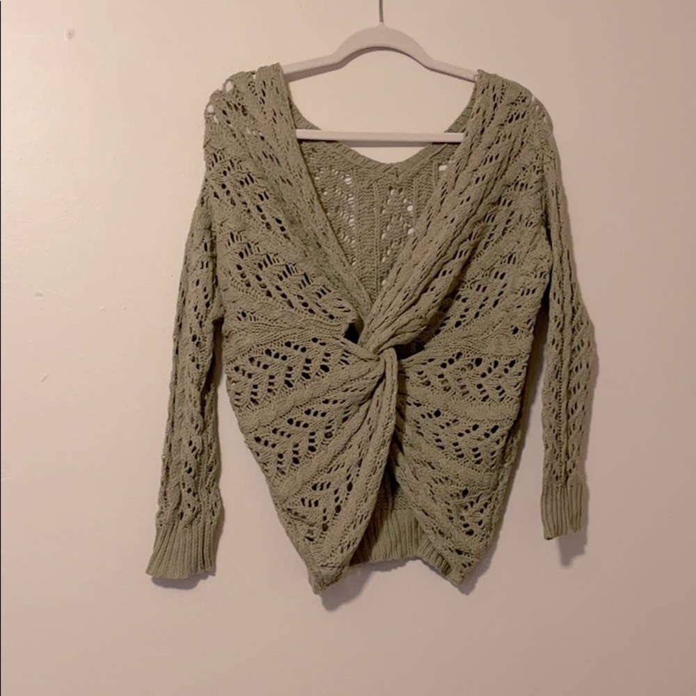 Adorable reversible sweater